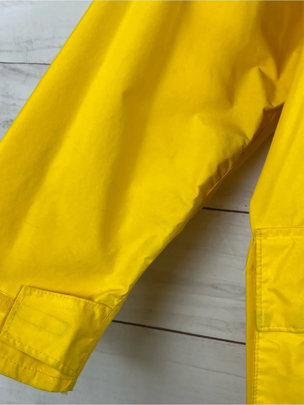 Vintage LL Bean Jacket Mens Extra Large XL Yellow Raincoat Gore Tex USA Made 80s